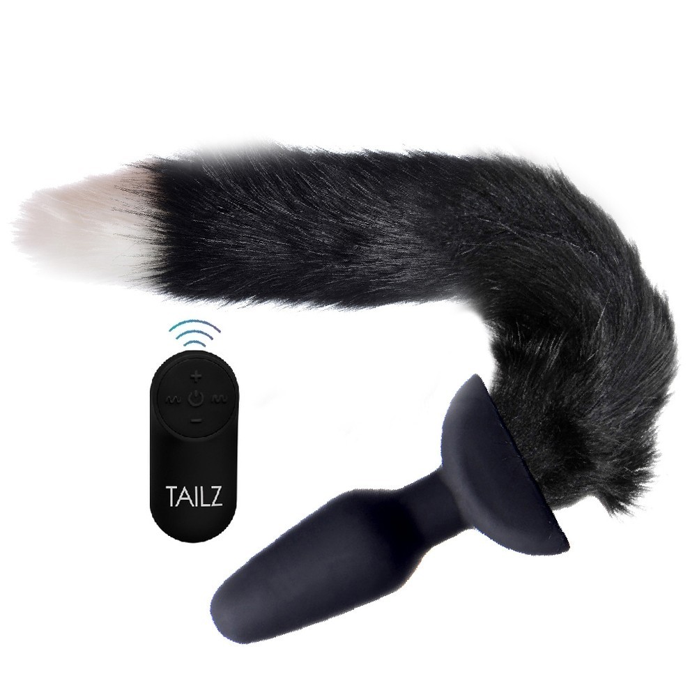 Xr Waggerz Moving And Vibrating Fox Tail Anal Plug