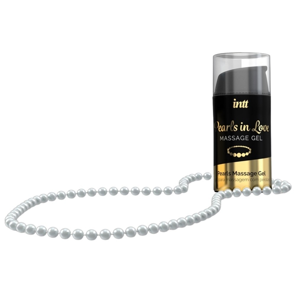İntt Pearls in Love Massage Gel 15 Ml Silikon Masaj Jeli ve İnci Kolye