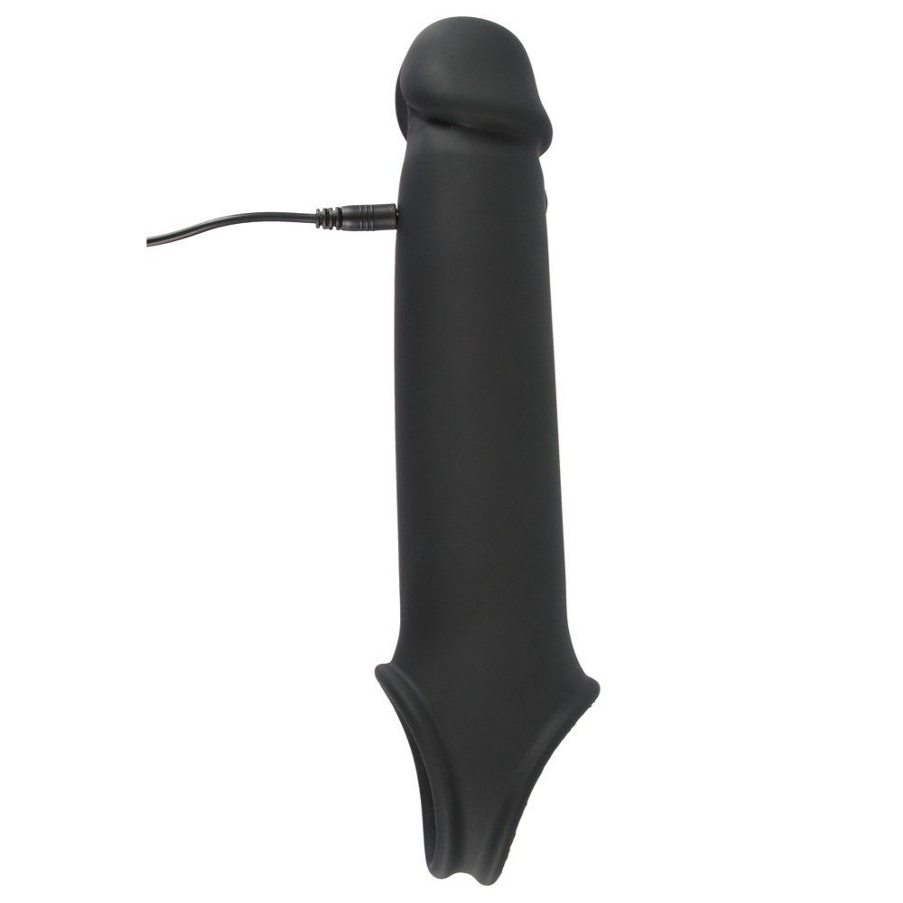 Rebel Men's Gear Remote Controlled Penis Extension Titreşimli Penis Kılıfı