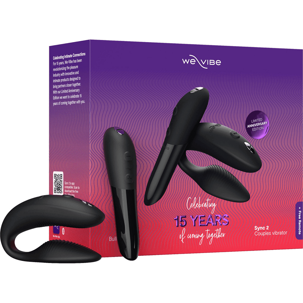 We-Vibe 15. Yıl Dönümü Koleksiyon Seti We-Vibe Sync 2 ve We-Vibe Tango X