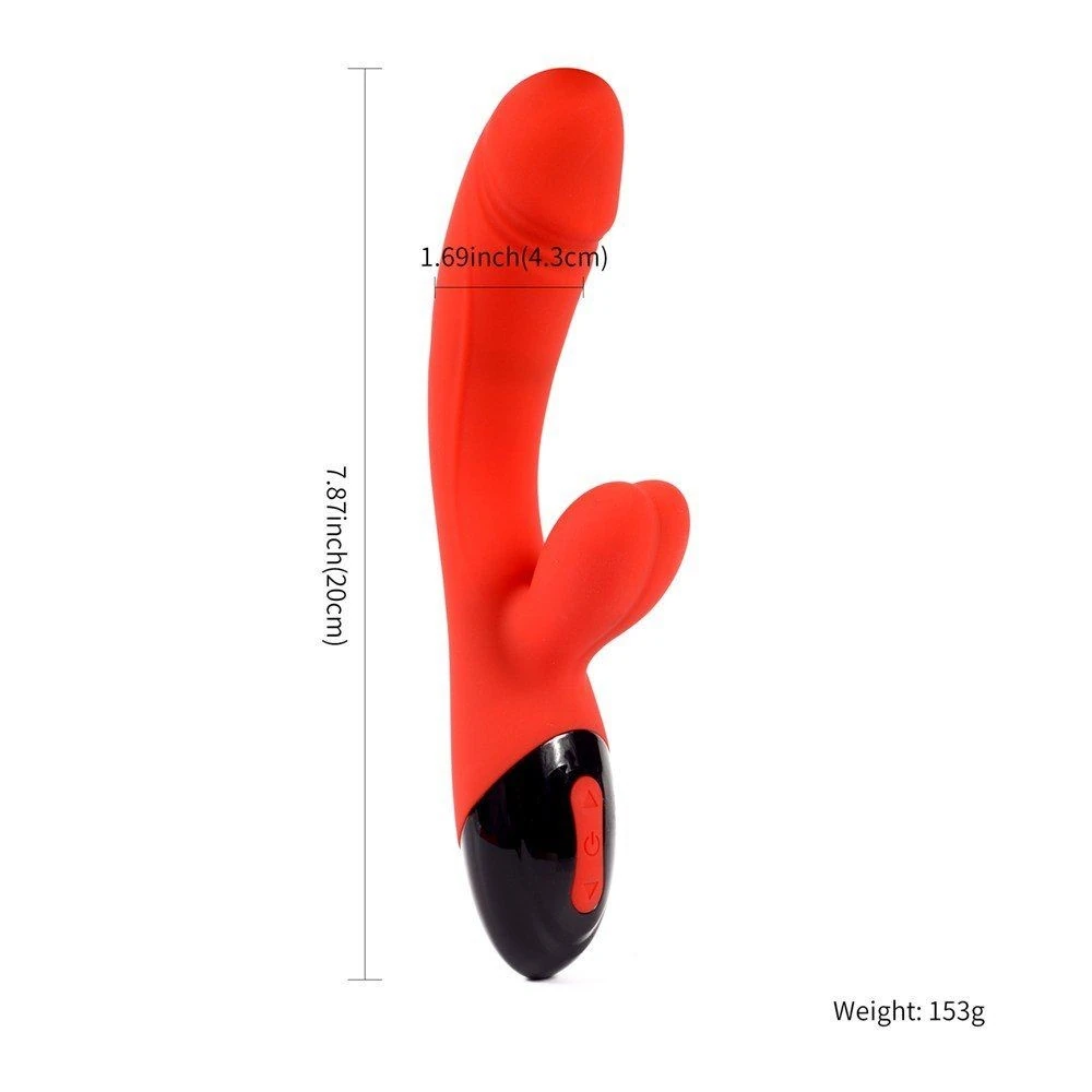 Shequ Huan Rui 10 Hız Flexible G-Noktası Rabbit Vibratör SQ-V10024
