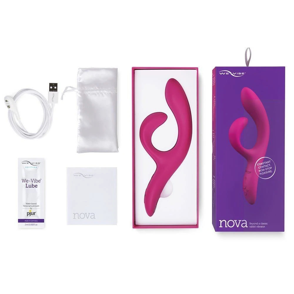 We-Vibe Nova 2 Rechargeable Dual-Stimulation Rabbit Vibrator
