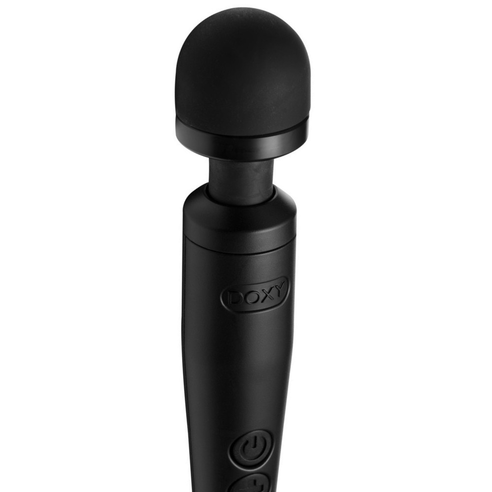 Doxy 3 Stylish Massage Wand USB-C Rechargeable Masaj Wand Vibratör Black