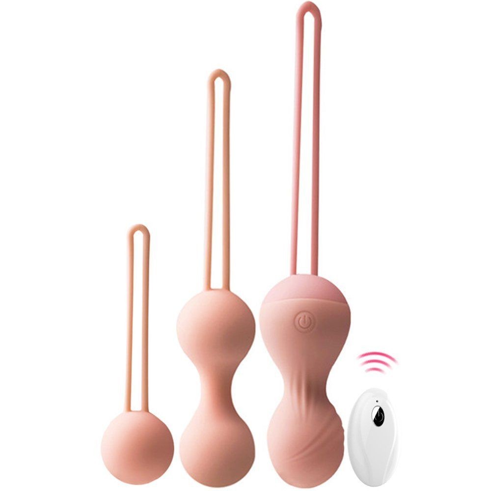 bAŞKa Exuis Balls Set Uzaktan Kumanda Kegel Egzersiz Vibratörü