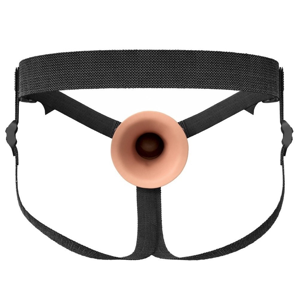 Pipedream Fantasy X-Tensions Elite 8 İnch Hollow Silicone Strap-On