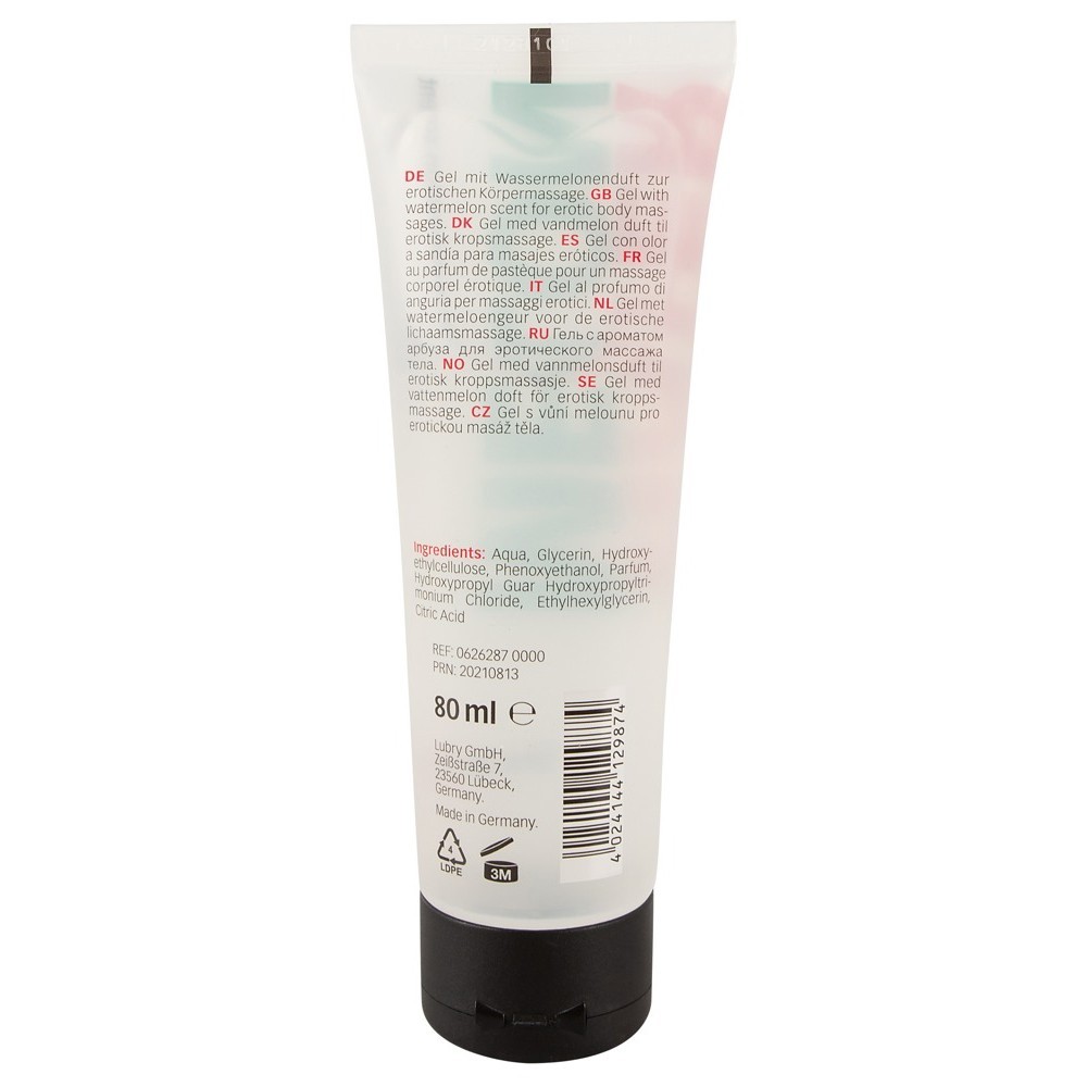 Just Play Water Melon Erotic Gel 80 ml. Meyveli Kayganlaştırıcı Jel