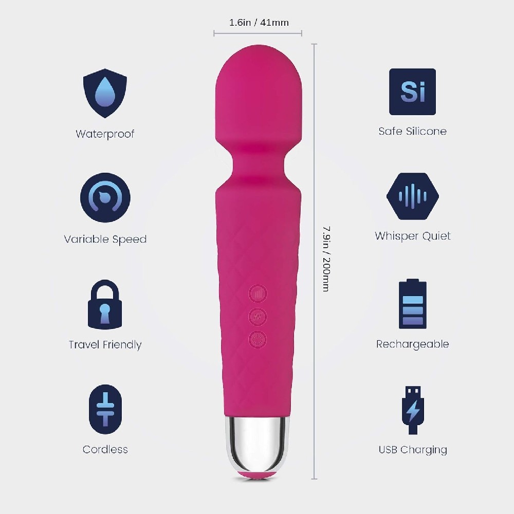 bAŞKa Ultra Power Wand 20 Mod Masaj Wand Vibratör