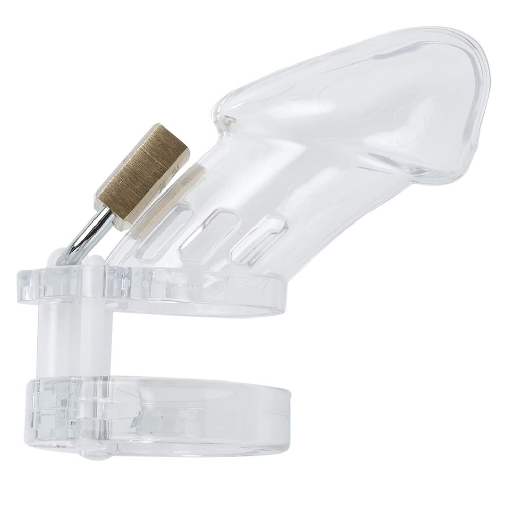 bAŞKa Master Chastity Devices Transparent Plastik Penis Kafesi