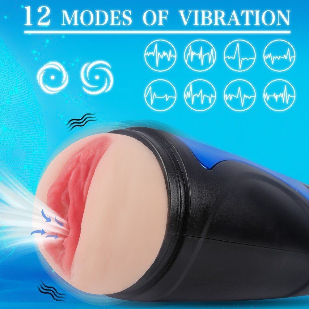 Xise Vibrating Pussy Renee Titreşimli Vajina Masturbator JC-MA70042