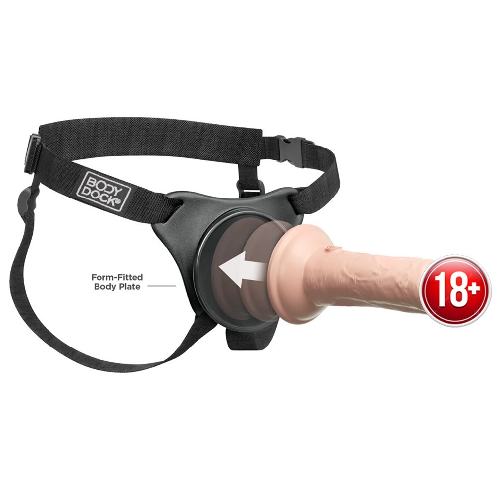 Pipedream Body Dock Original Strapon Penis Kemeri