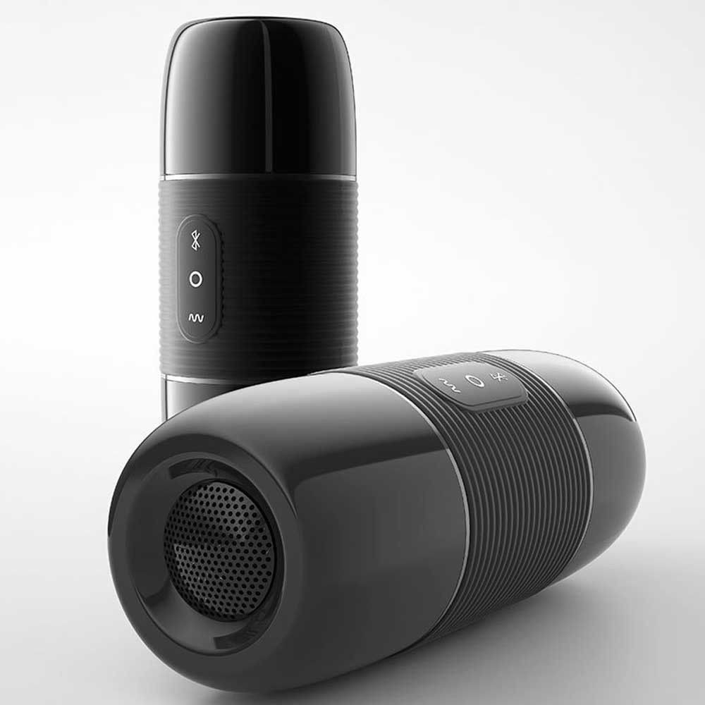 Wowyes B2 Bluetooth Kontrollü Vajina Mastürbatör&Müzik Çalar Hoparlörü MRB-004
