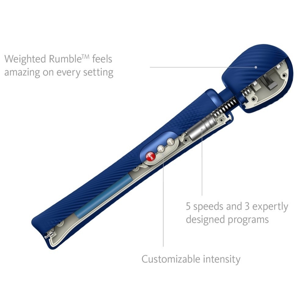 Fun Factory Vım Premium Massager Masaj Wand Vibratör Blue