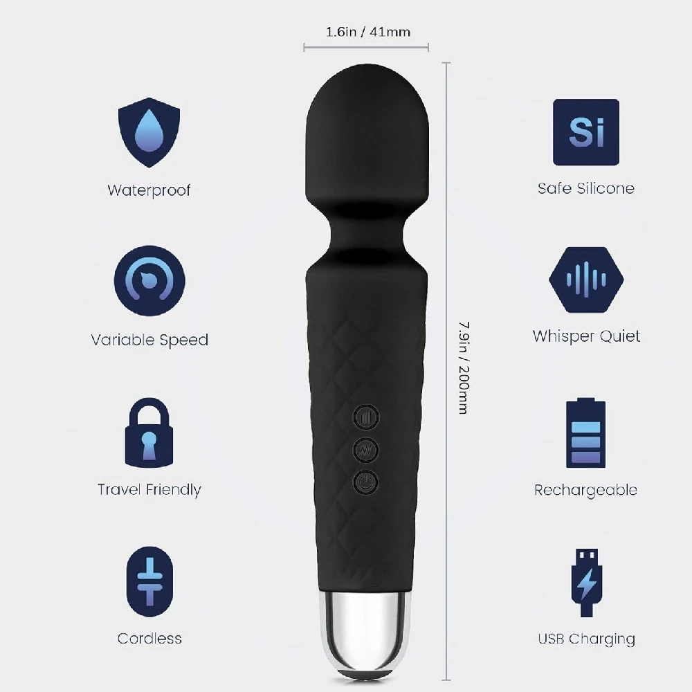 bAŞKa Ultra Power Wand 20 Mod Masaj Wand Vibratör