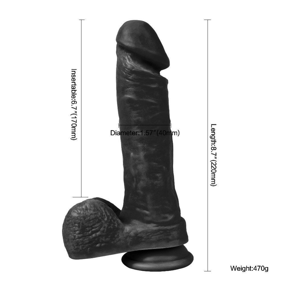 Xise Dildo Series Wolf King 22 cm Realistik Penis XS-WBC10036