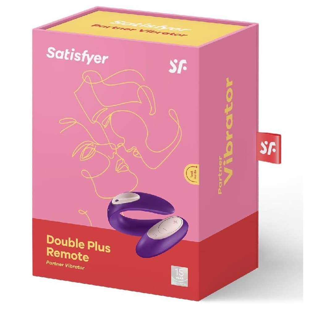 Satisfyer Double Plus Remote Dual Motor Couples Vibrator