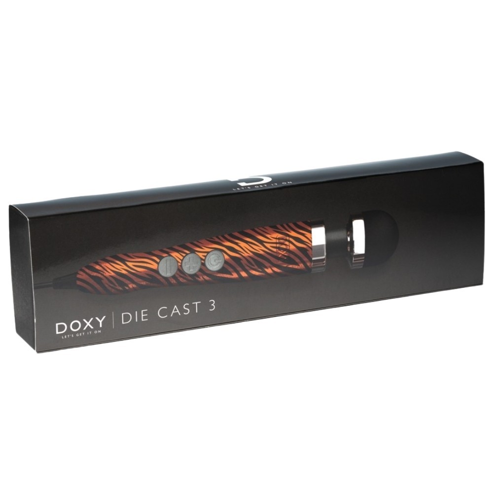 Doxy Die Cast 3 Tiger Mini Wand Massager