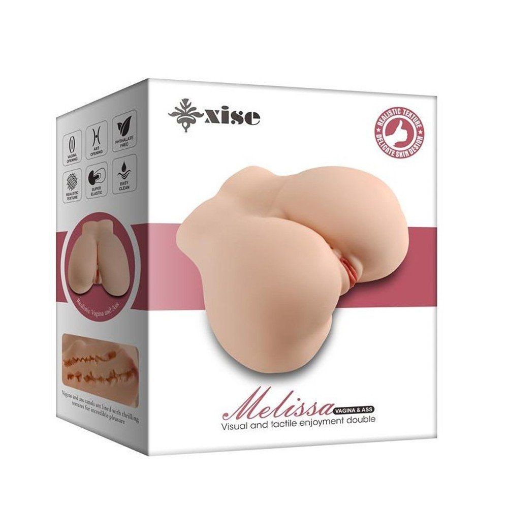 Shequ Melissa Anal ve Vajinal Realistik Kalça Masturbator SQ-OEM093