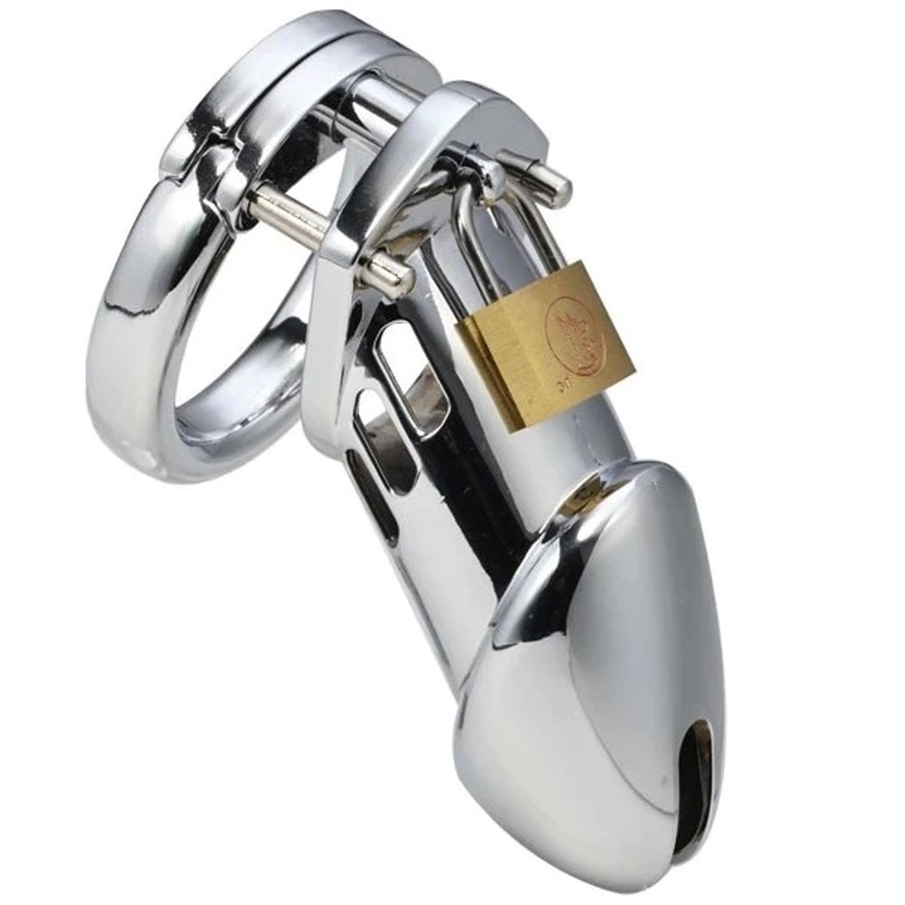 bAŞKa Master Male Chastity Metal Penis Kilidi 45 mm