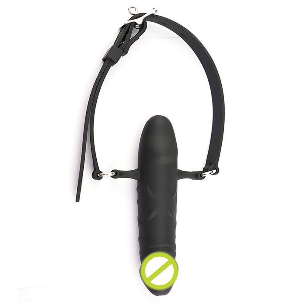 bAŞKa Fetish Fantasy Series Silicone Face Banger Gag Ağız Straponu