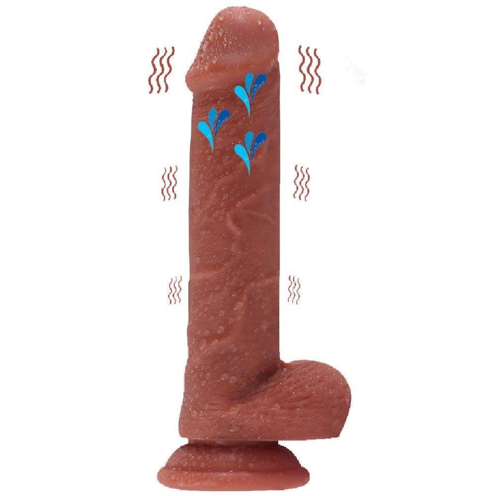 Shequ Dave Vibrating Boşalabilir Orgazm Penis SQ-WBD10142-V