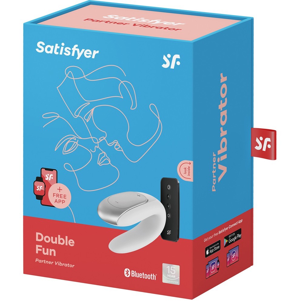 Satisfyer Double Fun Telefon Kontrollü Partner Vibratör