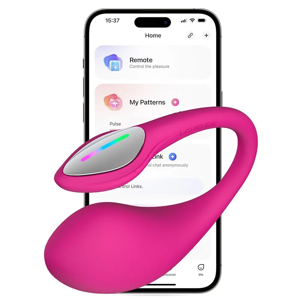 Lovense Lush 4 App-Controlled G-Spot Telefon Uyumlu Vibratör