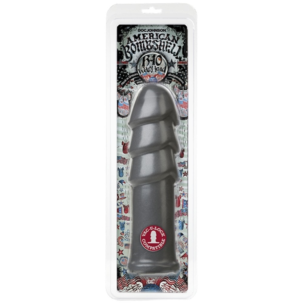 Doc Johnson American Bombshell B-10 Warhead Silikon Anal Plug
