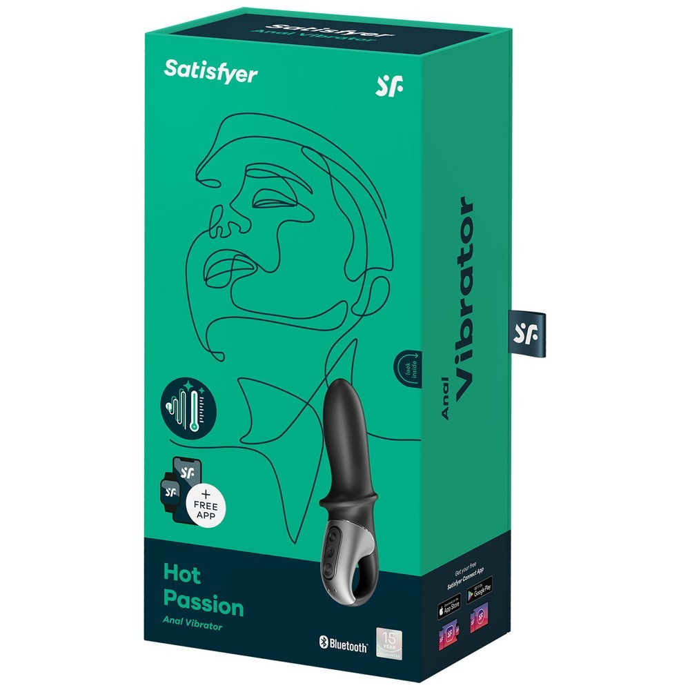 Satisfyer Hot Passion Telefon Kontrol Isıtmalı Vibratör