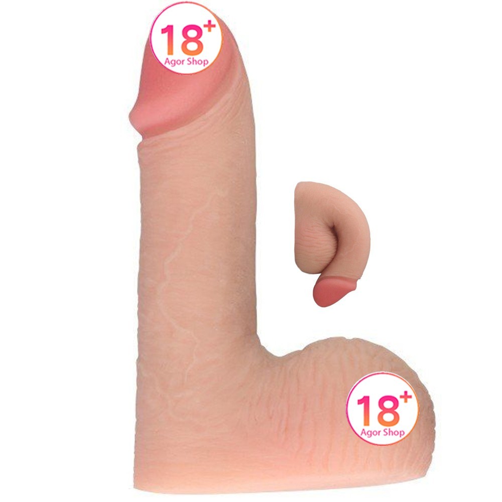 Lovetoy Skinlike Limpy Cock Giyilebilir 12.5 cm Dildo LV312001