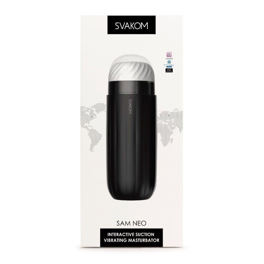 Svakom Sam Neo Interactive Suction Telefon Kontrol Masturbator