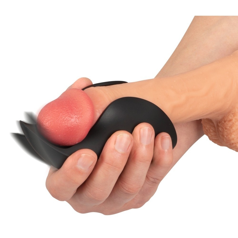 Rebel Men's Gear Vibrating Glans Titreşimli Masturbator