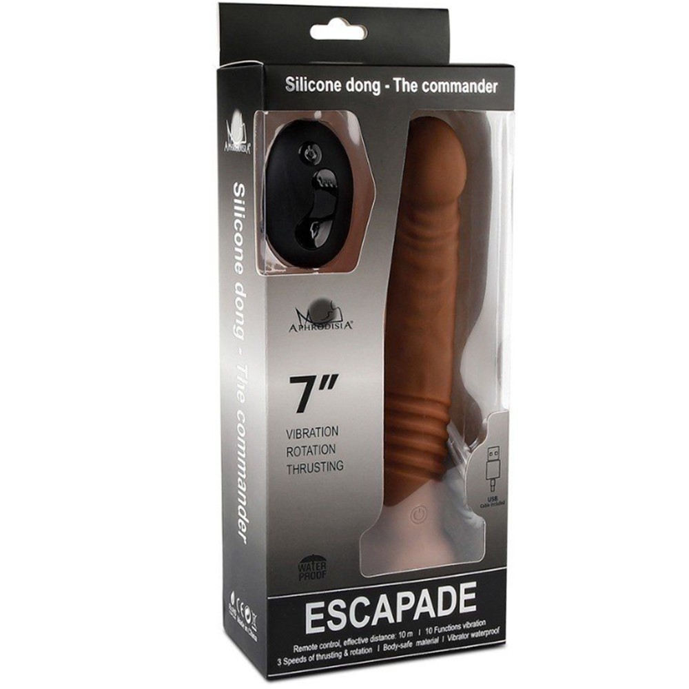 bAŞKa Escapade Thrusting Dildo İleri Geri Hareketli Titreşimli Penis