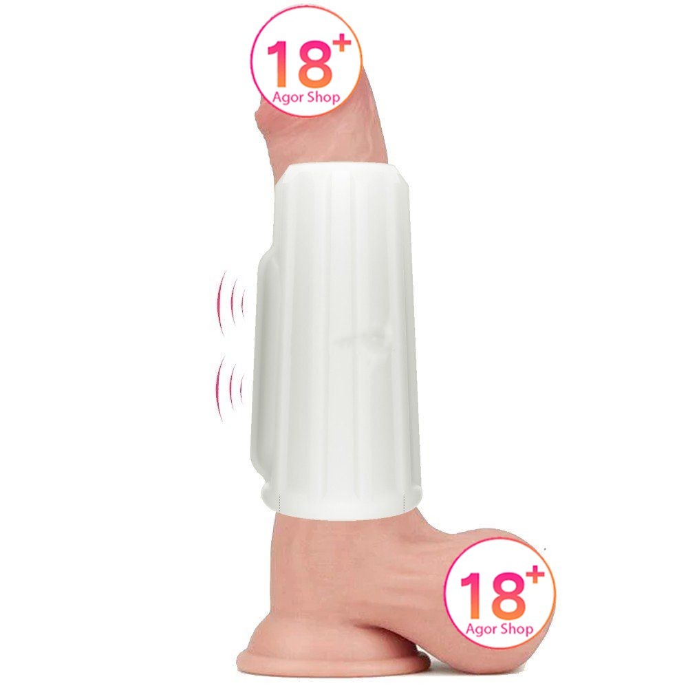 Lovetoy Vibrating Ridge Knights Ring Penis Kılıfı LV343113