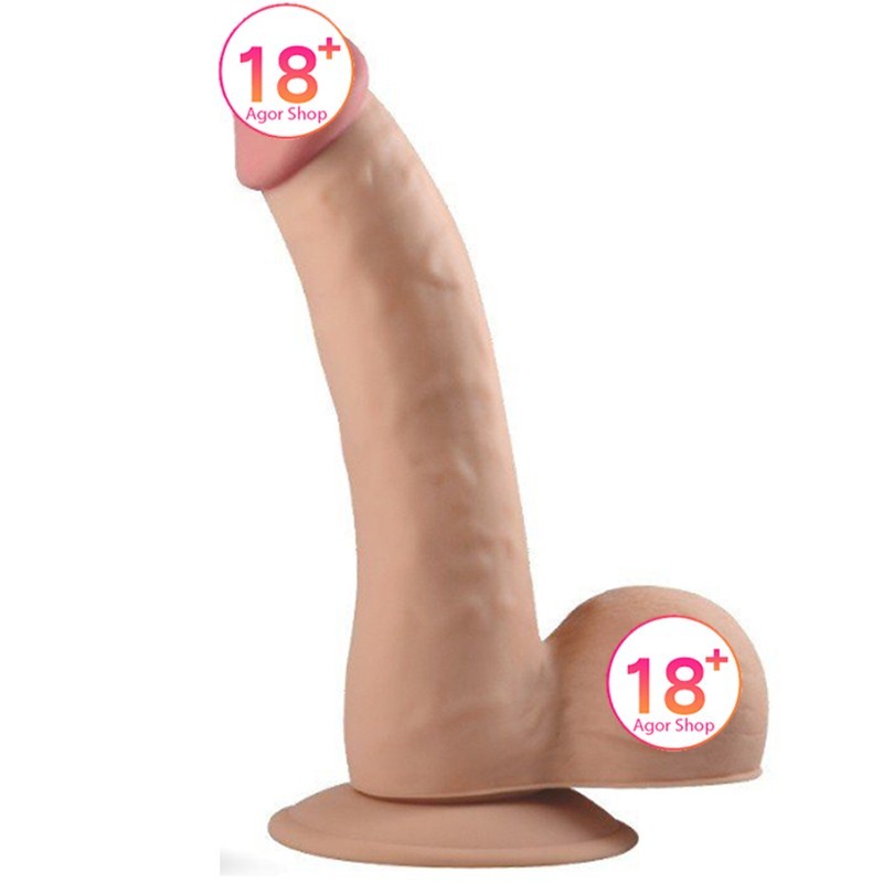 Lovetoy The Ultra Soft Dude Dildo 20 cm Realistik Penis LV1082