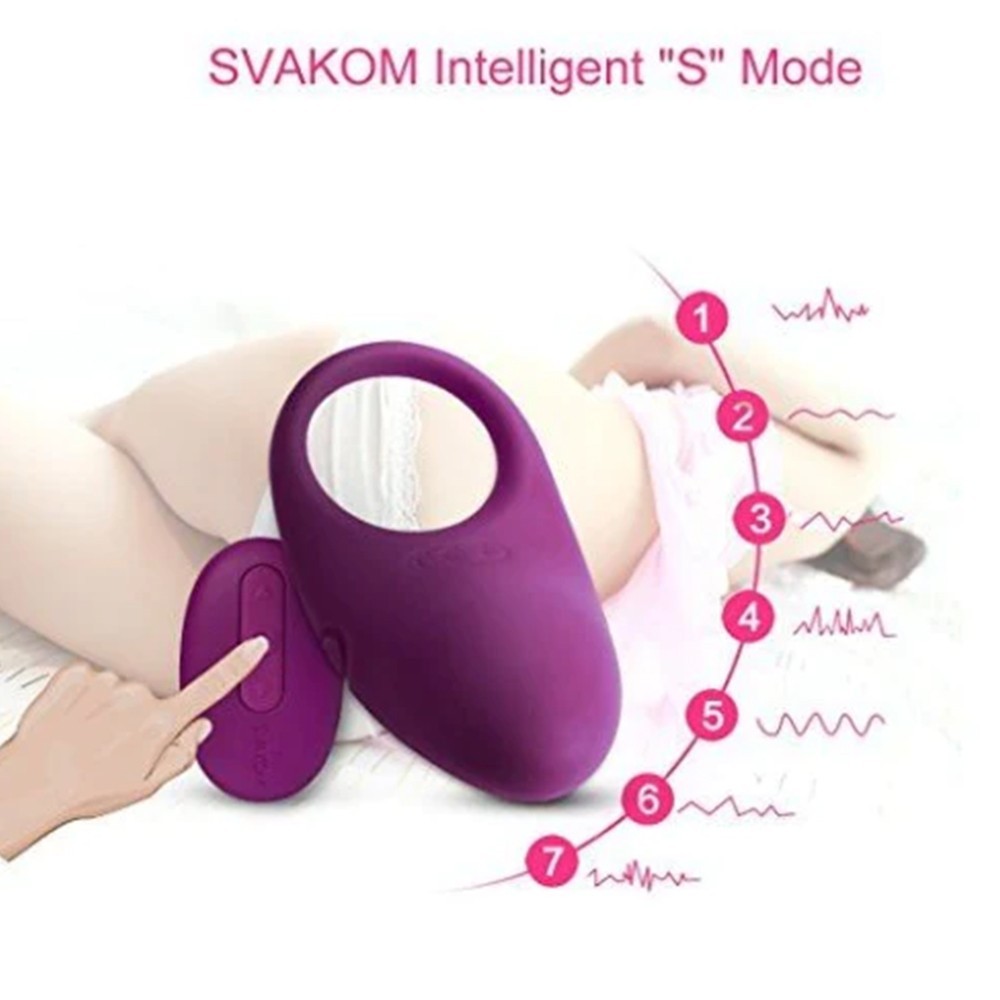 Svakom Winni Wearable Remote Control Vibrating Penis Halkası