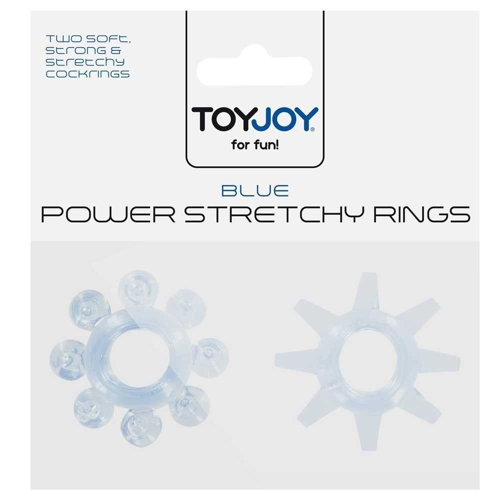 ToyJoy For Fun Power Stretchy Rings 2 Pcs. Penis Halkası Seti