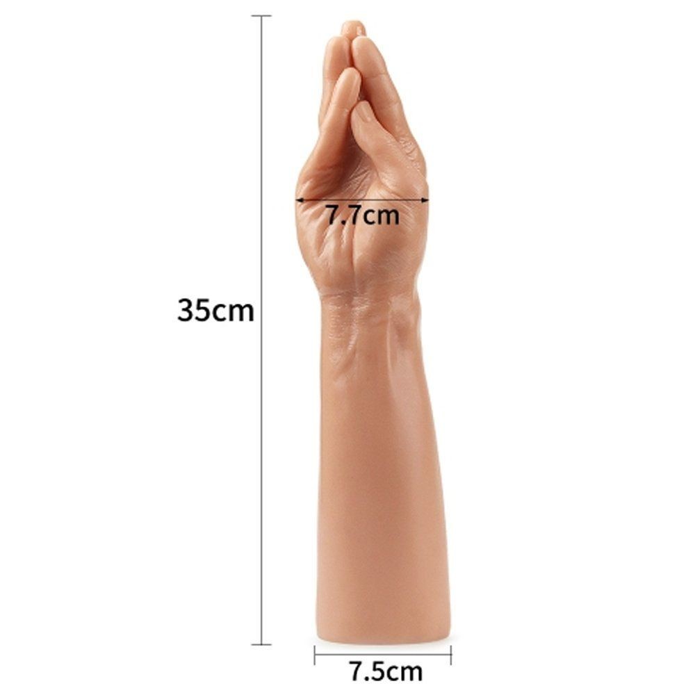 Lovetoy King Size Realistic Magic Hand Realistik El-Kol Dildo LV2210