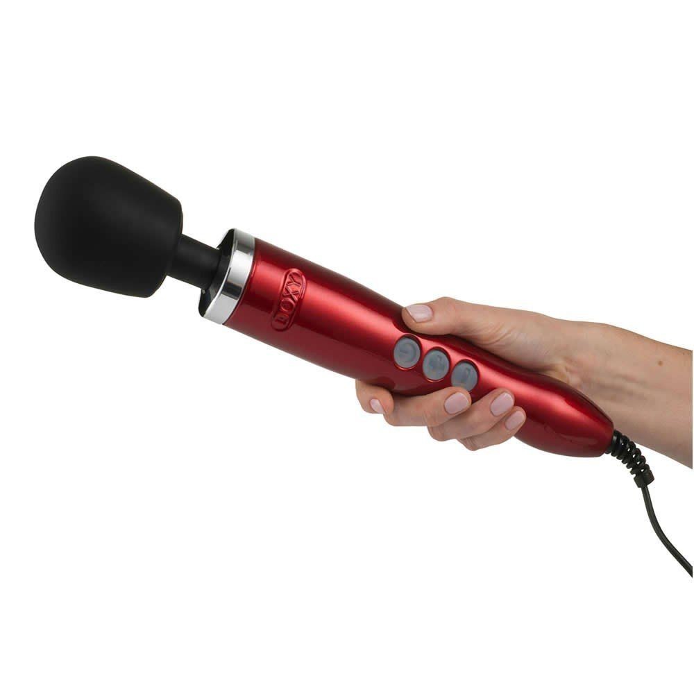 Doxy Die Cast Wand Massager Red Elektrikli Masaj Wand Vibratör