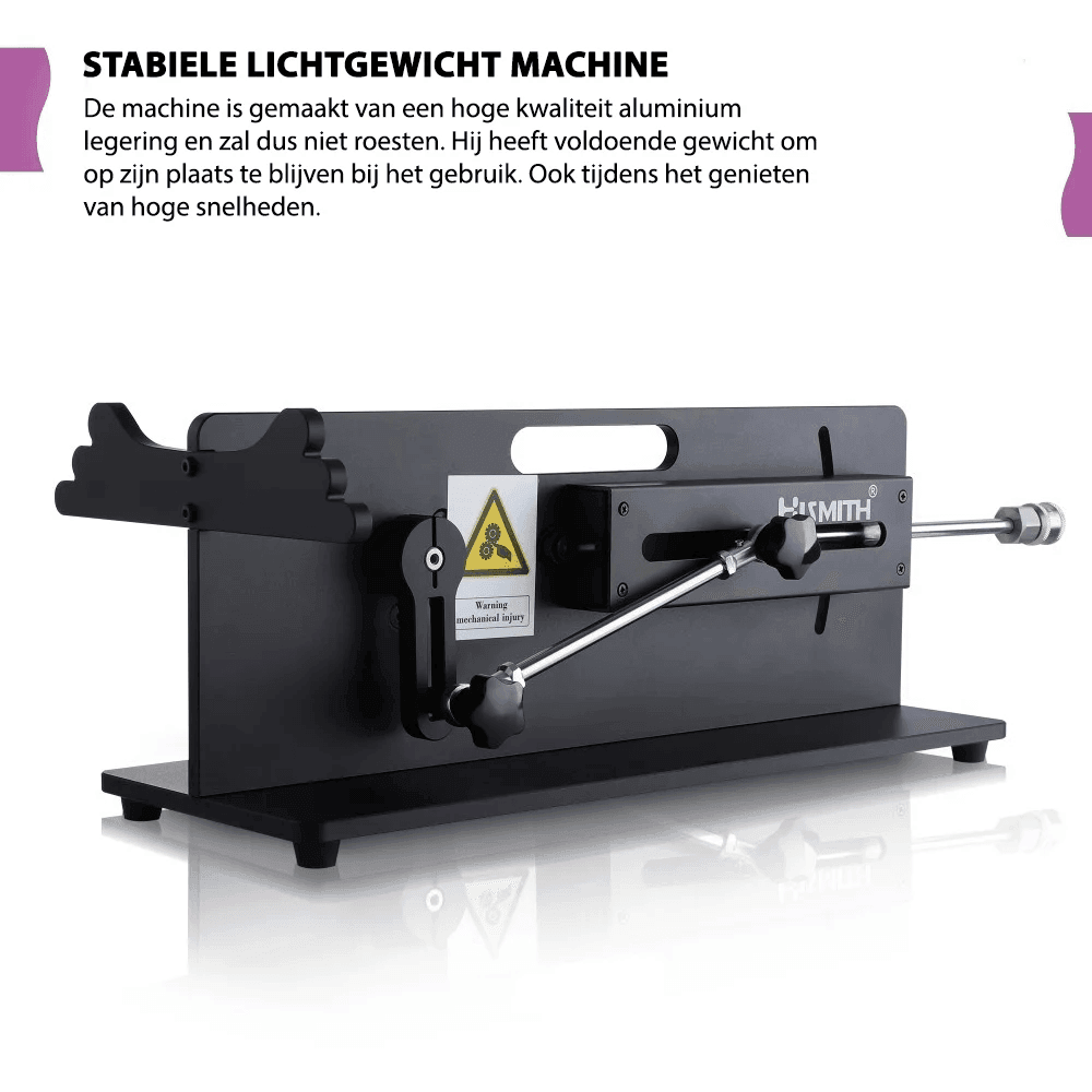 Hismith Pro5 Table Top 2.0 Max 100 Watt Telefon Kontrollü Seks Makinesi
