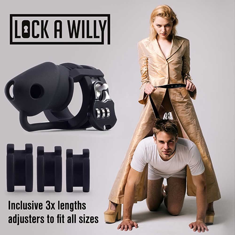 Lock A Willy Silicone Cage Yumuşak Silikon Penis Kafesi