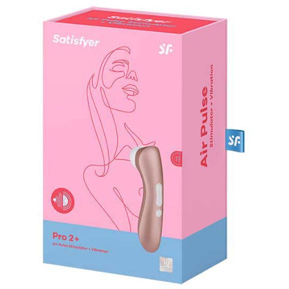Satisfyer Pro 2+ Gold Air Pulse Emiş Güçlü Vibratör