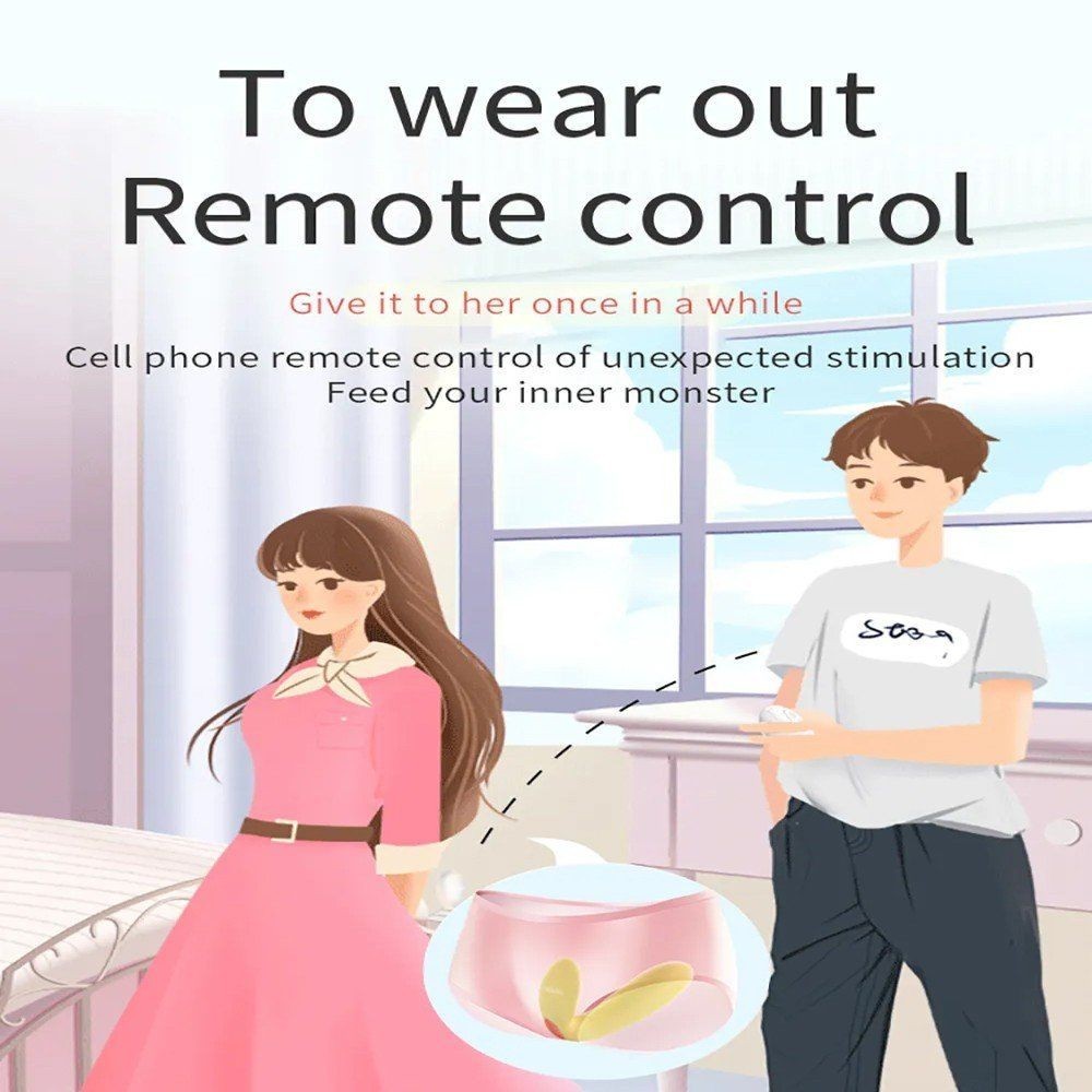 bAŞKa Phone Control Orgasm Telefon Kontrollü Giyilebilir Vibratör