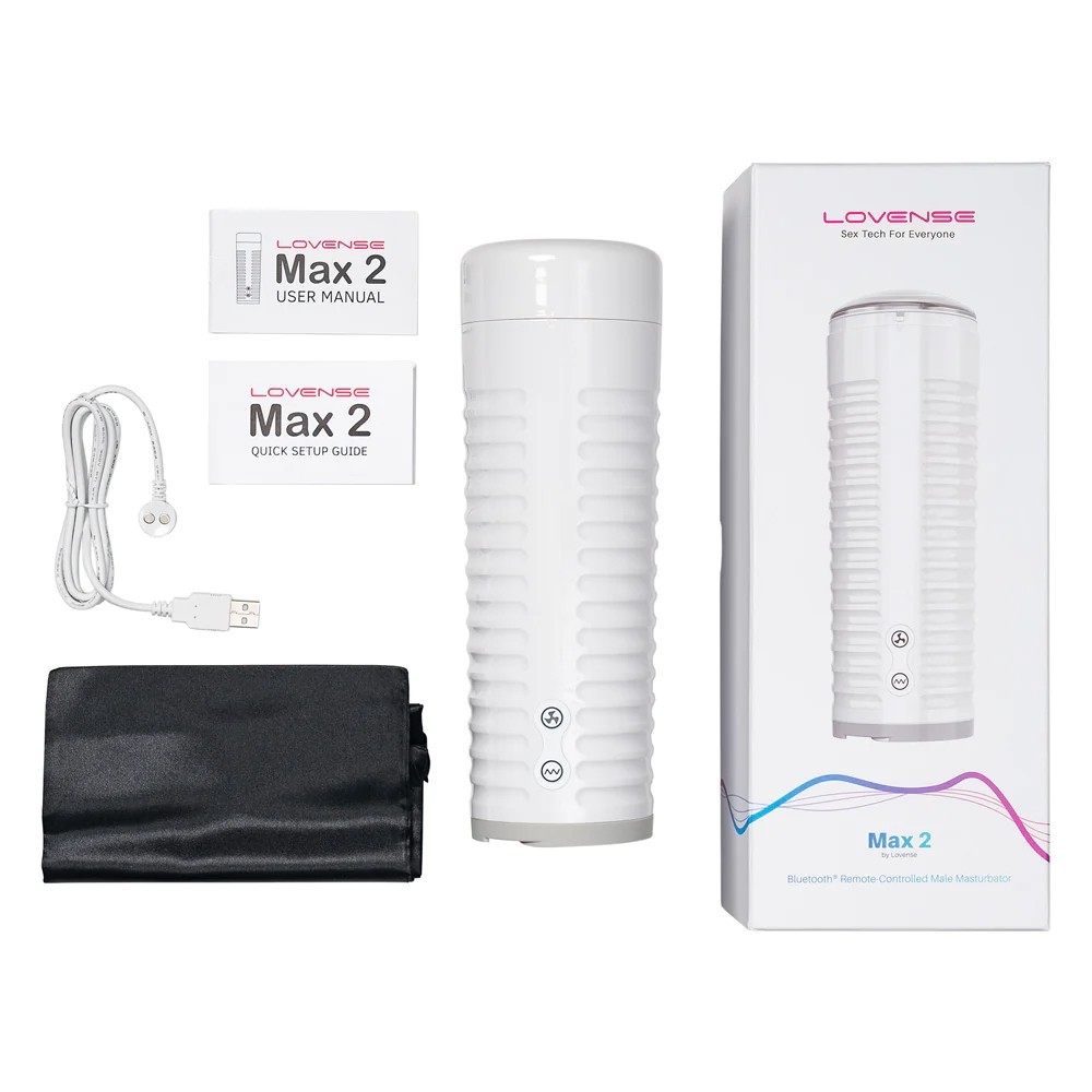 Lovense Max 2 Yeni Nesil Telefon Kontrollü Masturbator