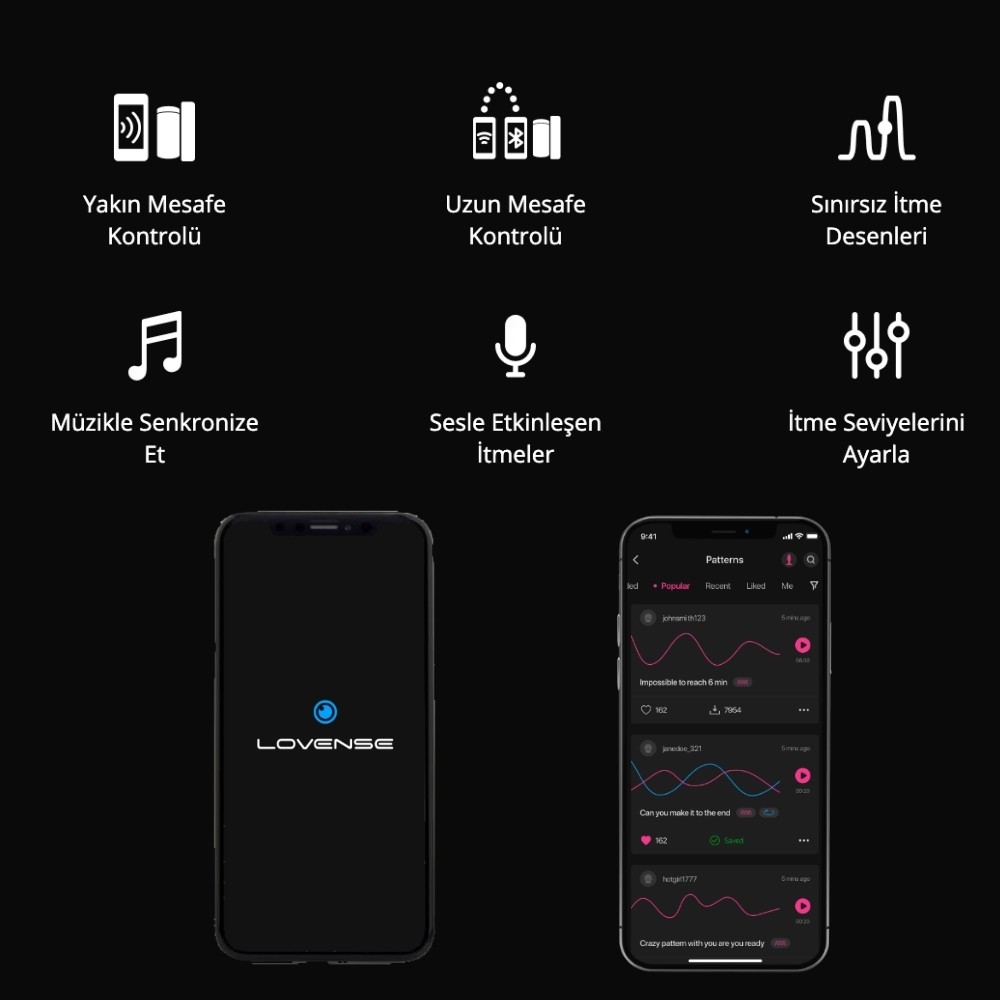 Lovense Solace Pro Telefon Kontrollü ve İleri Geri Hareketli Mastürbatör