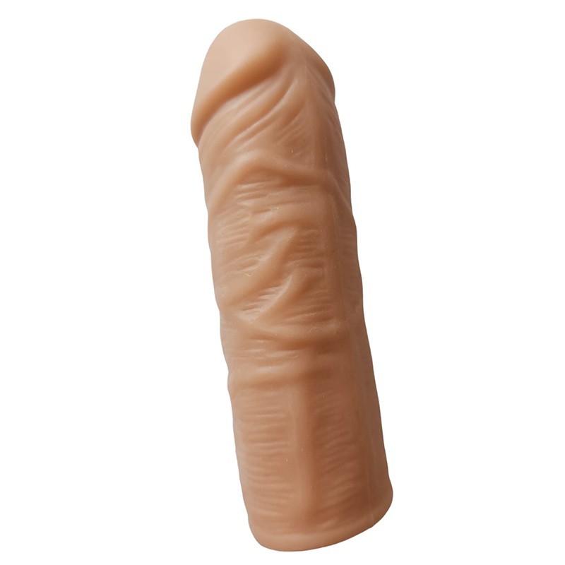 bAŞKa Maxx Perry Sleeve Yumuşak Doku Realistik Penis Kılıfı