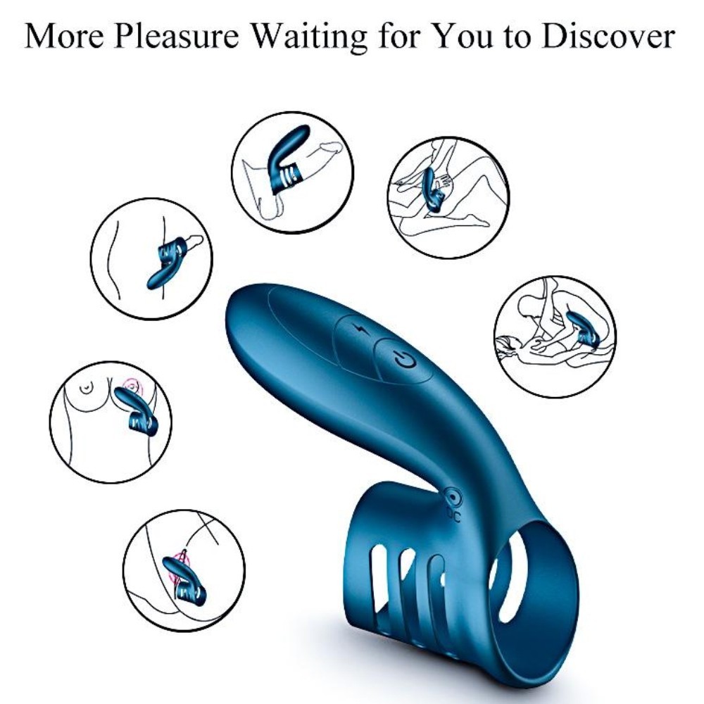 bAŞKa Erotica Toys Boss Ring Klitoral Titreşimli Penis Halkası