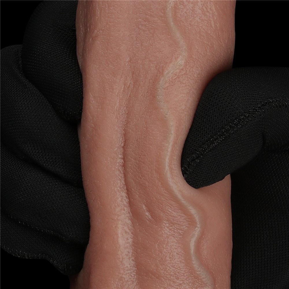 Lovetoy Nature Cock 23 cm Dual Layered Silicone Et Doku Realistik Penis LV411046