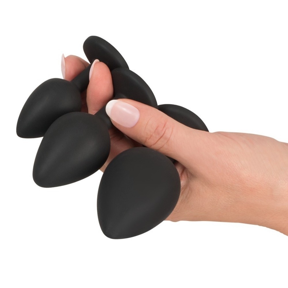 Black Velvets Soft Touch Anal Douche and Anal Plug Kit