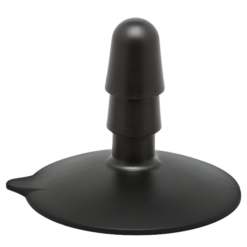 Doc Johnson Vac-U-Lock Large Black Suction Cup Plug