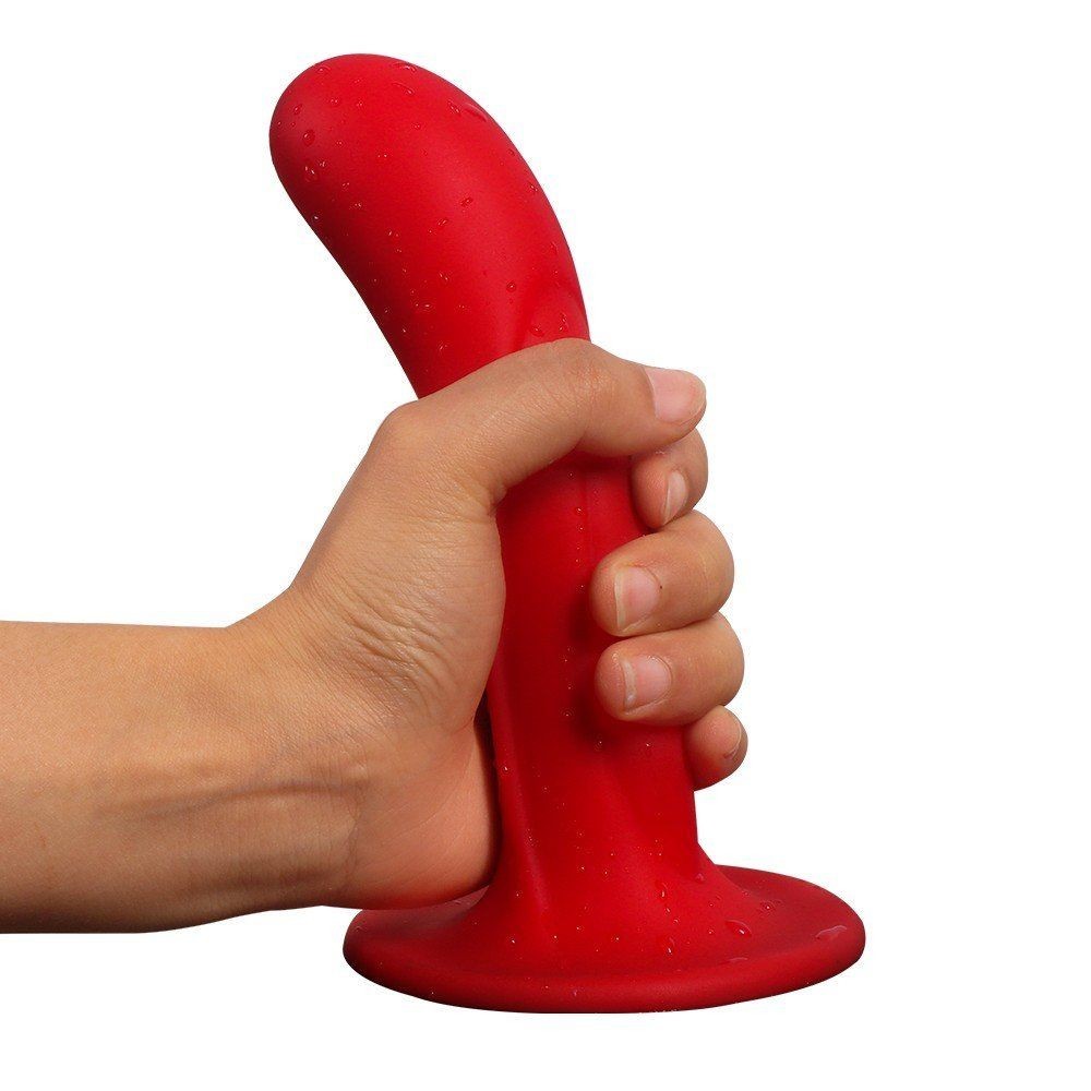 Xise C8 Sabitlenebilir Flexible Testissiz Anal ve Vajinal Dildo XS-OWB10008